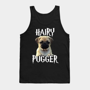 Hairy Pugger Funny Pug Lovers Tank Top